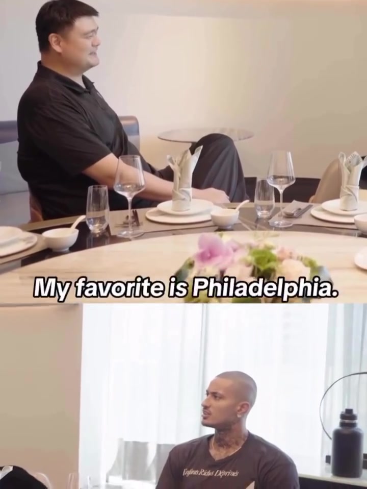 开云体育登录-库兹马问姚明最爱的美国城市 答案揭晓:费城 牛肉奶酪三明治是亮点