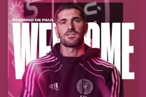 老板欢迎！贝克汉姆社媒转发海报：欢迎德保罗加盟球队