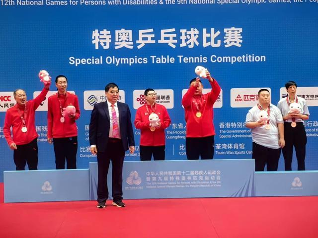 开云集团官网香港-和徐寅生刘诗雯打球是什么样的体验?特奥选手圆梦乒乓舞台|俞世根|新民晚报|男子单打|冰球|老师_新浪新闻